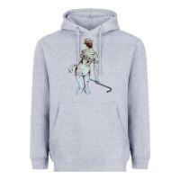 Heather Grey silent hill nurse Heavyweight Hoodie - tuanDangUi