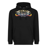Black nick lee airbrushing gift Heavyweight Hoodie - tuanDangUi