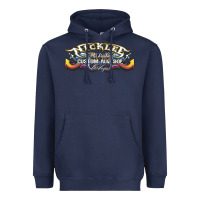 Navy nick lee airbrushing gift Heavyweight Hoodie - tuanDangUi