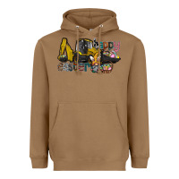 Toasted Coconut Happy Easter Heavyweight Hoodie - CowhideDigitalArt