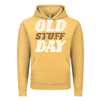 Vintage Mustard National Old Stuff Day Funny Gift Vintage Hoodie - Bettercallsaul