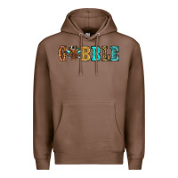 Chestnut gobble thanksgiving turkey Premium Hoodie - RanaPortraitStore