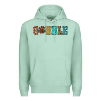 Seafoam gobble thanksgiving turkey Premium Hoodie - RanaPortraitStore