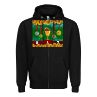 Black american football trophy cup and medal tumbler Zipper Hoodie - BundleAndBundleShop