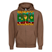 Chestnut american football trophy cup and medal tumbler Zipper Hoodie - BundleAndBundleShop