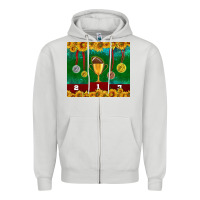 Dove Grey american football trophy cup and medal tumbler Zipper Hoodie - BundleAndBundleShop