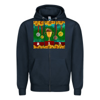 Navy american football trophy cup and medal tumbler Zipper Hoodie - BundleAndBundleShop