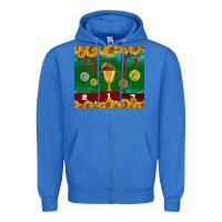 True Royal american football trophy cup and medal tumbler Zipper Hoodie - BundleAndBundleShop