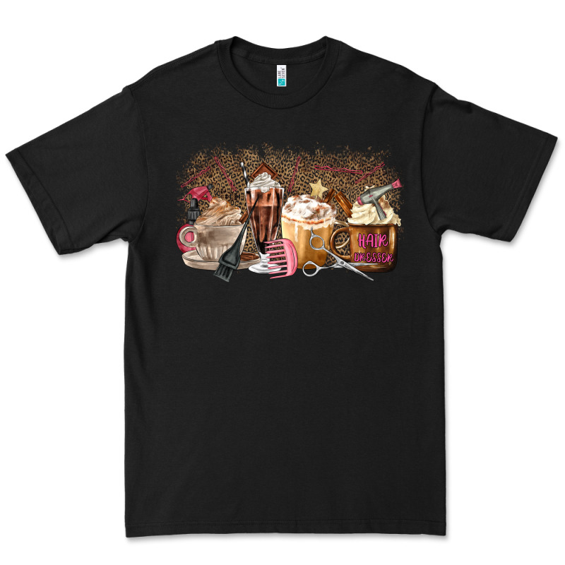 Hair Dresser Coffee Cups Premium Tee by MaliasSmallBusiness | Teevron