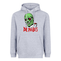 Heather Grey dr. phibes Heavyweight Hoodie - tuanDangUi