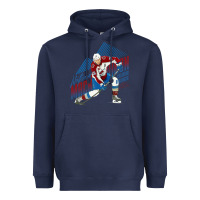 Navy nathan mackinnon Heavyweight Hoodie - tuanDangUi