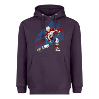 Plum nathan mackinnon Heavyweight Hoodie - tuanDangUi