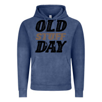 Vintage Denim National Old Stuff Day Funny Gift Vintage Hoodie - Bettercallsaul