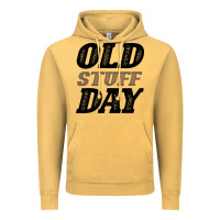 Vintage Mustard National Old Stuff Day Funny Gift Vintage Hoodie - Bettercallsaul