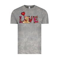 Cloud Rock valentines day tedybear love Vintage Tee - RanaPortraitStore