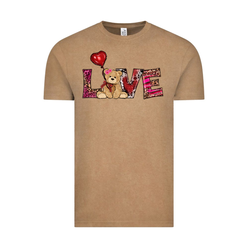 Valentines Day Tedybear Love Vintage Tee by RanaPortraitStore | Teevron