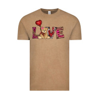 Vintage Coffee valentines day tedybear love Vintage Tee - RanaPortraitStore