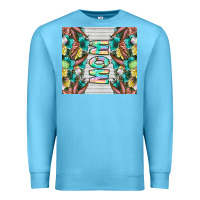 Ocean Blue easter mom Premium Sweatshirt - CowhideDigitalArt