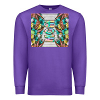 Purple easter mom Premium Sweatshirt - CowhideDigitalArt