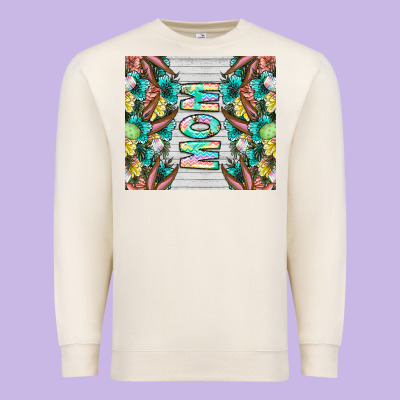 Easter Mom Premium Sweatshirt Designed By Cowhidedigitalart