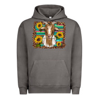 Pigment Tornado goat daisy sunflowers leopard serape glitter Urban Hoodie - Artiststas