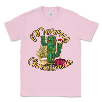 Bubblegum Pink Cactus Christmas Classic Tee - Bettercallsaul