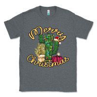 Charcoal Heather Cactus Christmas Classic Tee - Bettercallsaul