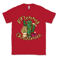 Red Cactus Christmas Classic Tee - Bettercallsaul