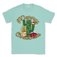 Seafoam Cactus Christmas Classic Tee - Bettercallsaul