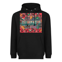 Black summer vibes Heavyweight Hoodie - CowhideDigitalArt