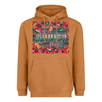 Meerkat summer vibes Heavyweight Hoodie - CowhideDigitalArt