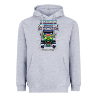 Heather Grey maximum overdrive goblin truck Heavyweight Hoodie - tuanDangUi