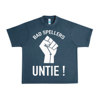 Midnight Navy Bad Spellers Urban Heavy Tee - Bettercallsaul