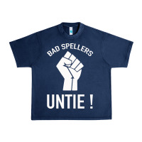 Navy Bad Spellers Urban Heavy Tee - Bettercallsaul