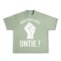 Oil Green Bad Spellers Urban Heavy Tee - Bettercallsaul