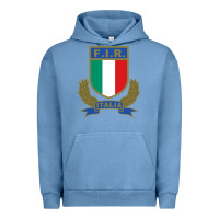 Pigment Pebble Blue italian,rugby,federation Urban Hoodie - tuanDangUi