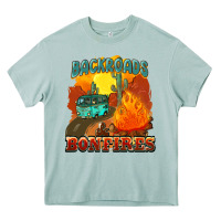 Arona backroads and bonfire Heavy Core Tee - NancyCooperArtShop