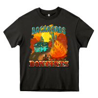 Asphalt backroads and bonfire Heavy Core Tee - NancyCooperArtShop
