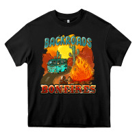 Black backroads and bonfire Heavy Core Tee - NancyCooperArtShop