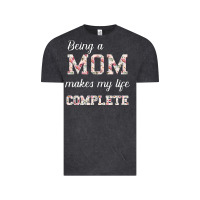 Vintage Black Being A Mom Makes My Life Complete For dark Vintage Tee - Bettercallsaul