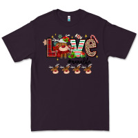 Plum love christmas Premium Tee - MaliasSmallBusiness