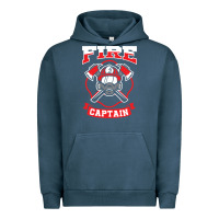 Pigment Midnight Navy fire captain firefighter fireman job Urban Hoodie - tuanDangUi