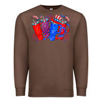 Chestnut american obsessive cup Premium Sweatshirt - CowhideDigitalArt