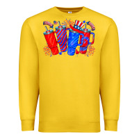 Lemon american obsessive cup Premium Sweatshirt - CowhideDigitalArt