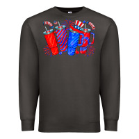 Smoke american obsessive cup Premium Sweatshirt - CowhideDigitalArt