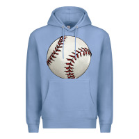 Colony Blue baseball ball Premium Hoodie - FaDigitalArtStudio