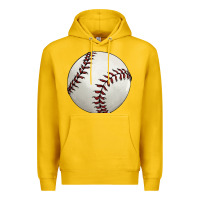 Lemon baseball ball Premium Hoodie - FaDigitalArtStudio