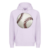 Lilac baseball ball Premium Hoodie - FaDigitalArtStudio