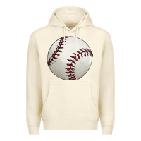Sandshell baseball ball Premium Hoodie - FaDigitalArtStudio