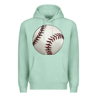 Seafoam baseball ball Premium Hoodie - FaDigitalArtStudio